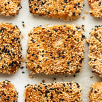 Vegan sesame encrusted tofu steaks-image