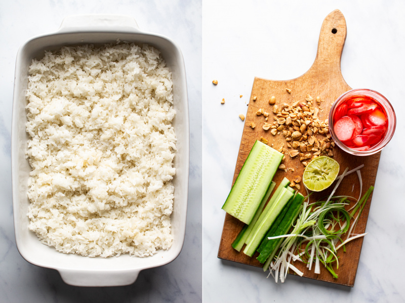 peanut tofu sushi ingredients