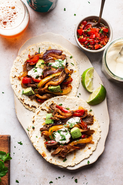 easy vegan fajitas