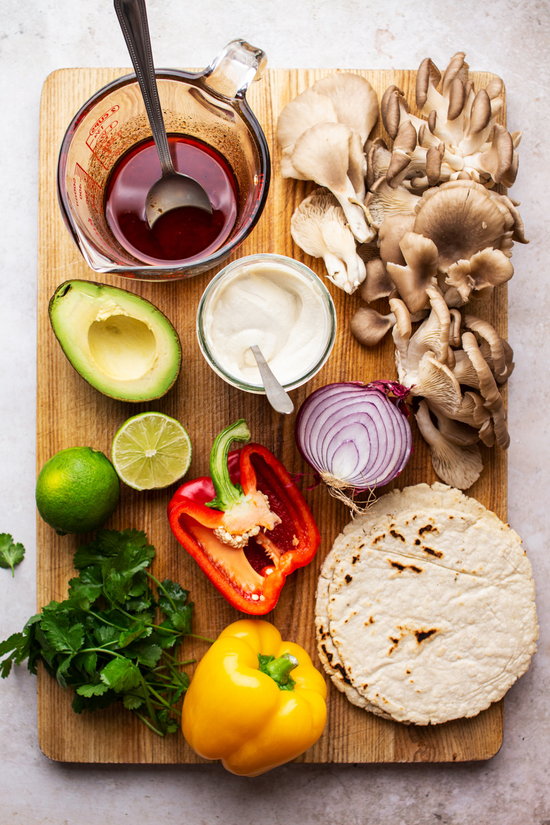 vegan fajitas ingredients