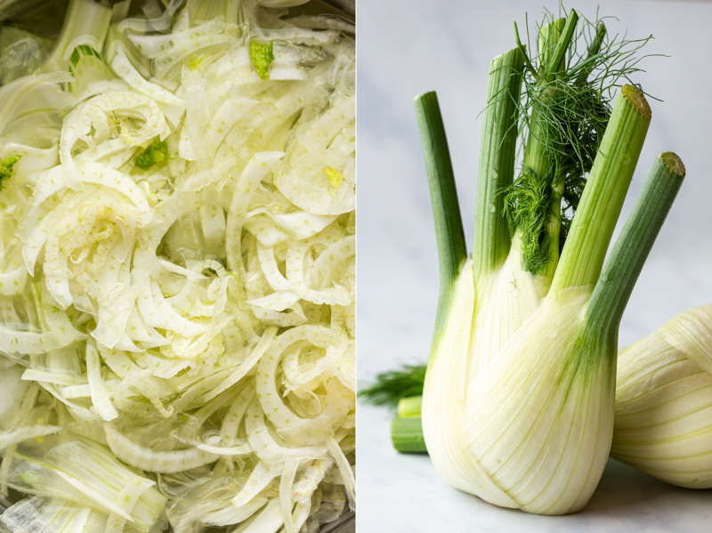 roasted grape fennel salad fennel