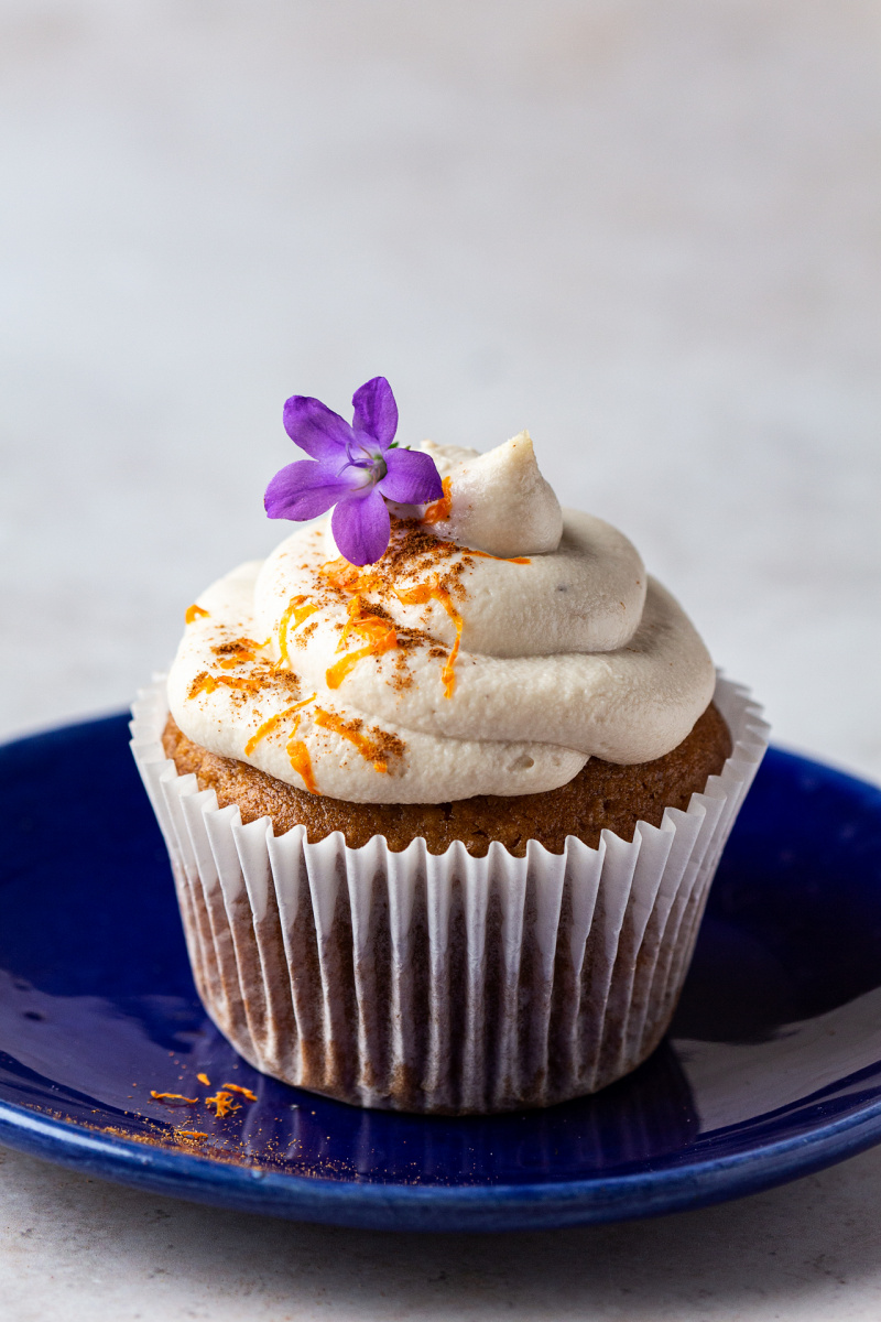 vegan carrot cupcakes one