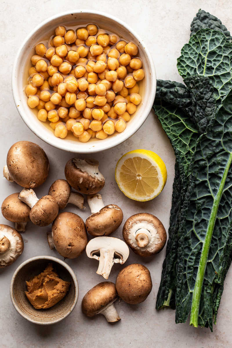 miso mushrooms ingredients