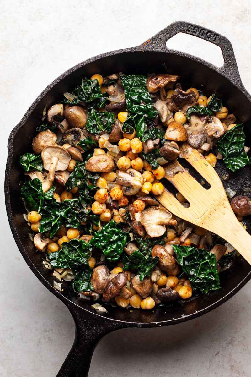 miso mushrooms pan