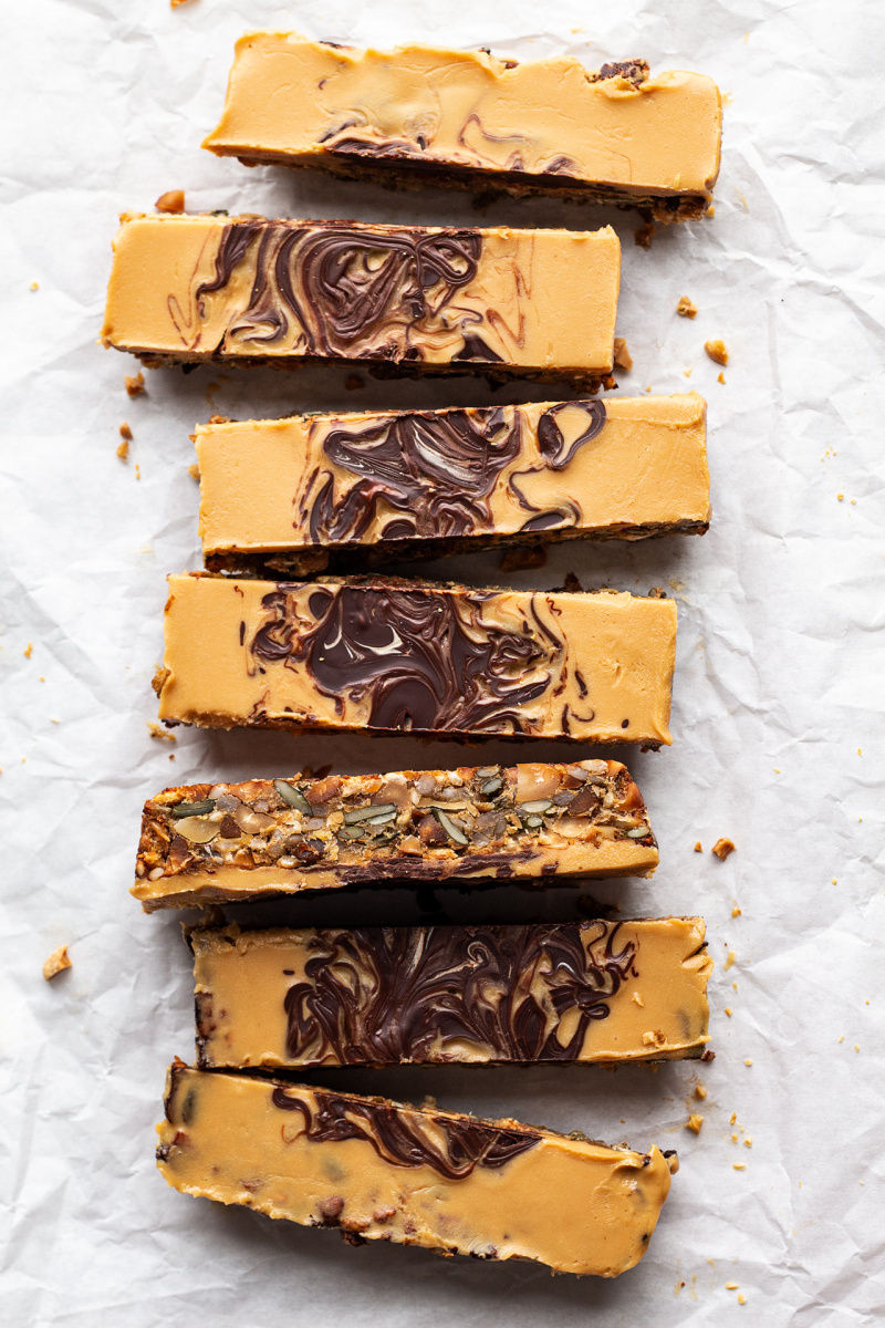 banana peanut bars