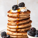 Vegan apple pancakes-image