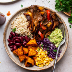 Vegan fajita bowls-image