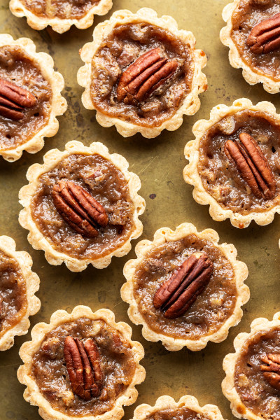 mini pecan pies