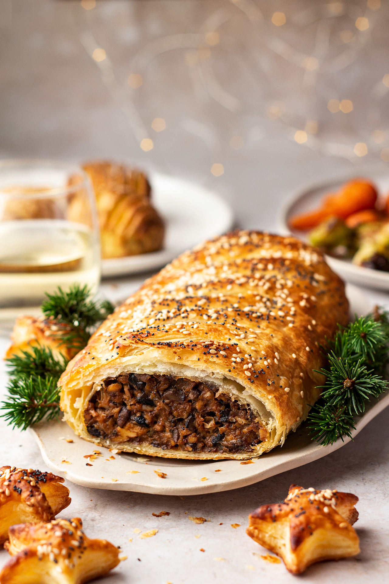 spinach-and-cheese-vegetarian-sausage-rolls-with-the-laughing-cow-all