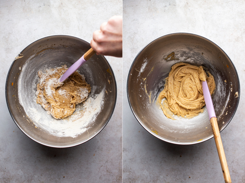 vegan snickerdoodles batter