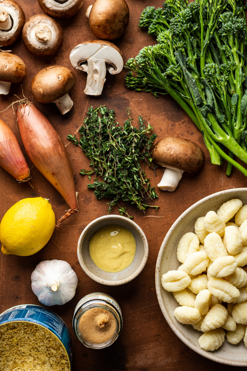 vegan gnocchi bake ingredients