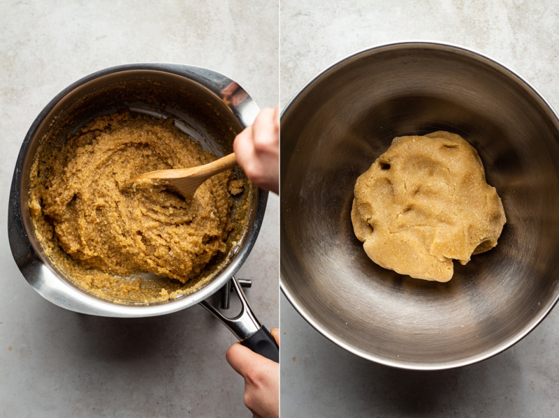 vegan marzipan truffles 5 ingredients dough