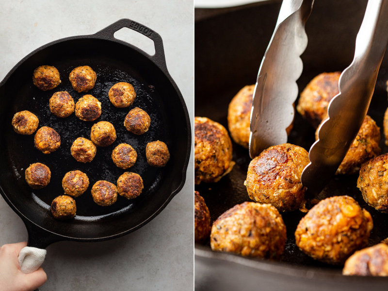 vegan-meatballs-tomato-sauce-fried