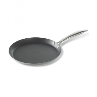 Stainless steel crepe pan