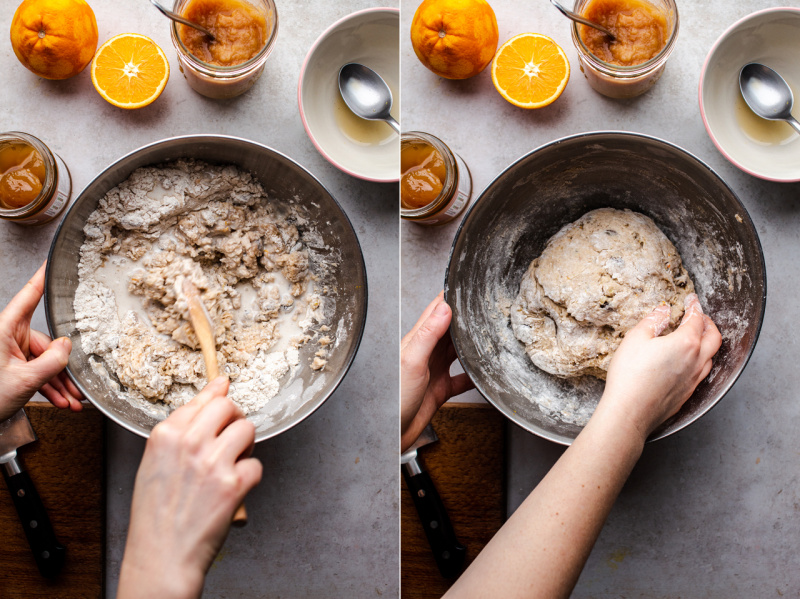 vegan hot X buns wet ingredients