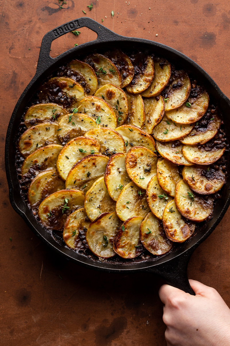 vegan hotpot baked