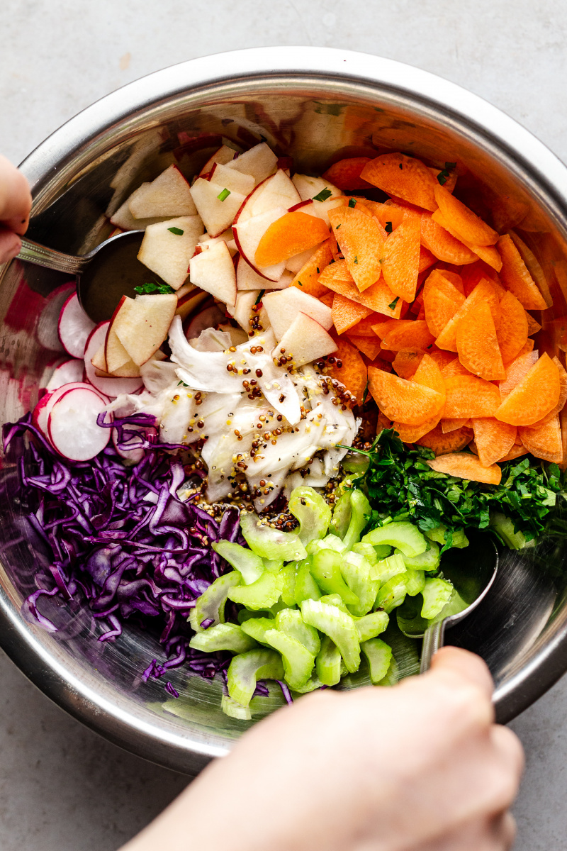 Vegan lunch bowl - Lazy Cat Kitchen