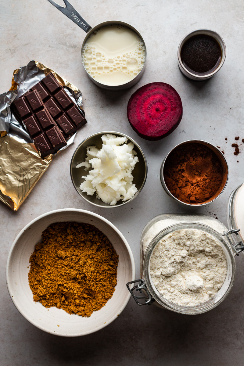 vegan beetroot cake ingredients