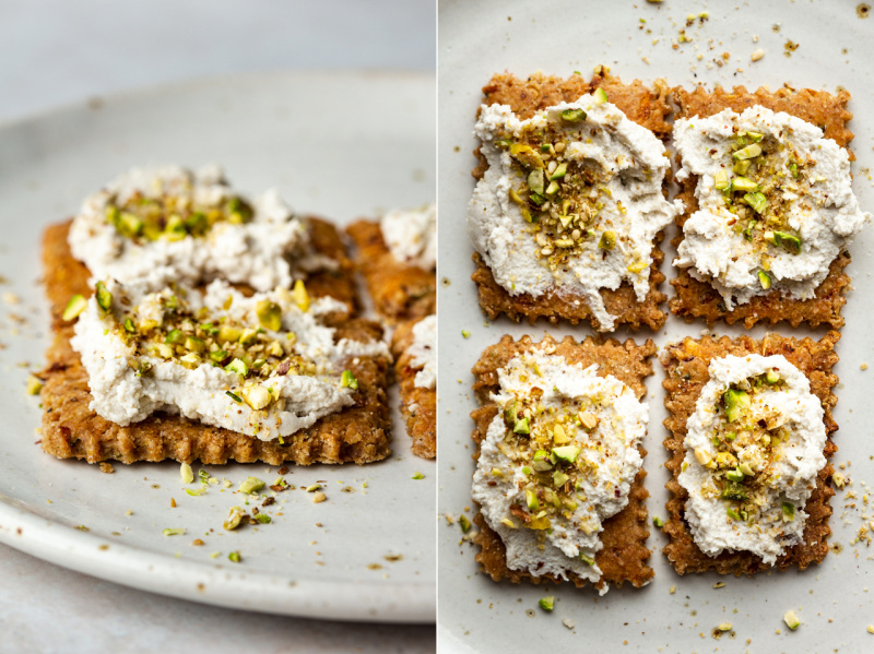 vegan-spelt-crackers-vegan-cheese-dukkah