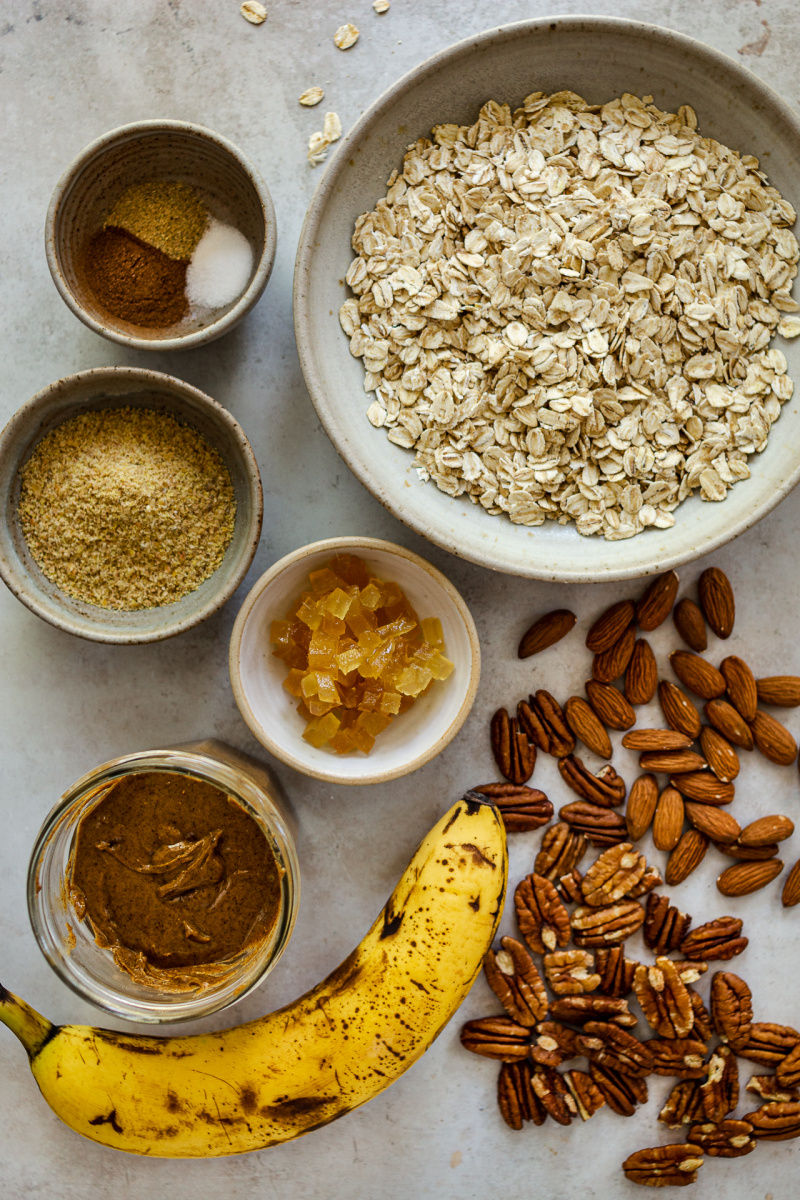 healthy granola ingredients