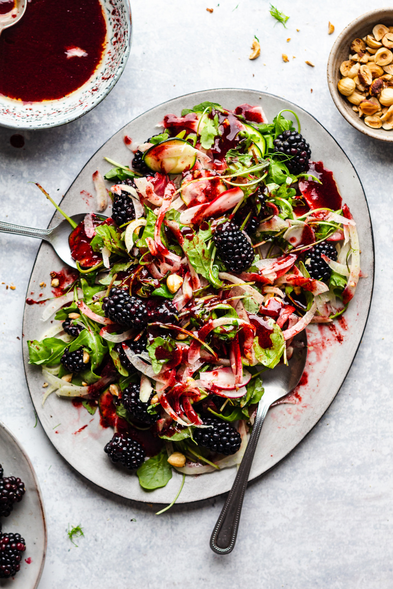 fennel salad blackberries messed up