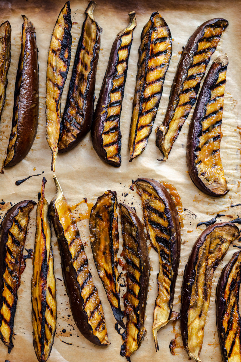 miso eggplant glazed