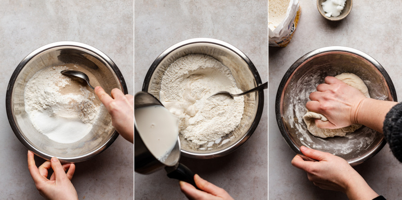 vegan polish sweet cheese rolls dough