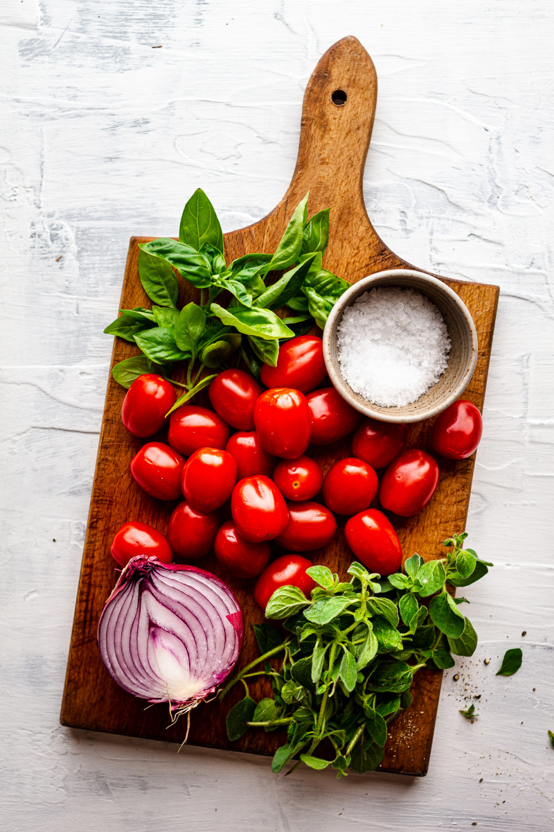 greek tomato fritters ingredients