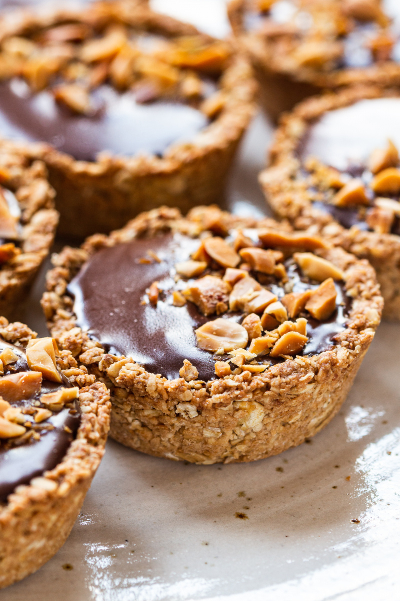 vegan granola cups side