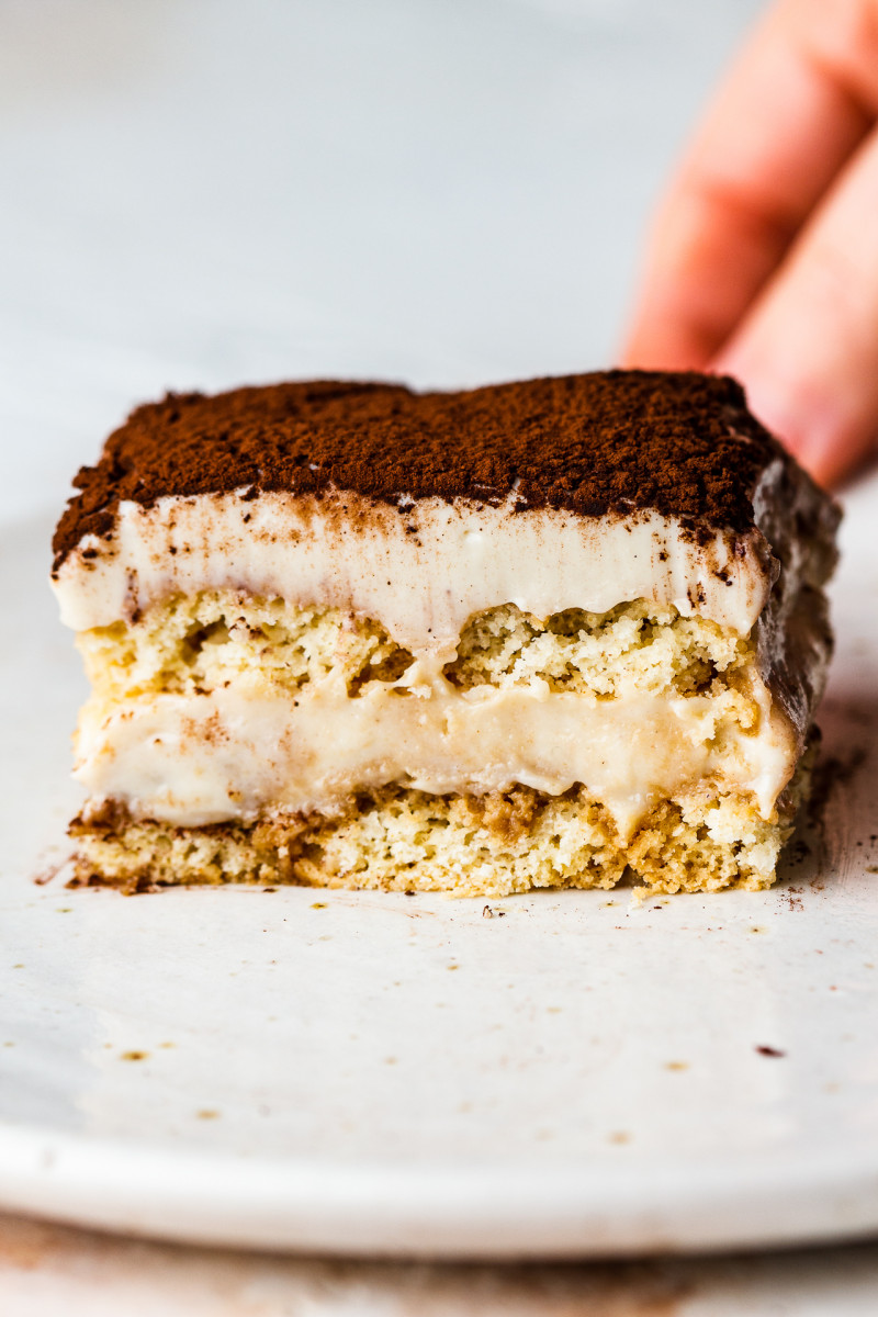 Tiramisu Layer Cake Vegan  GlutenFree  Caked by Katie