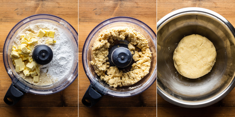 vegan vanilla crescent cookies dough