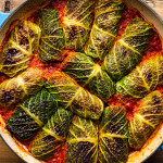 Baked vegan cabbage rolls (gołąbki)-image