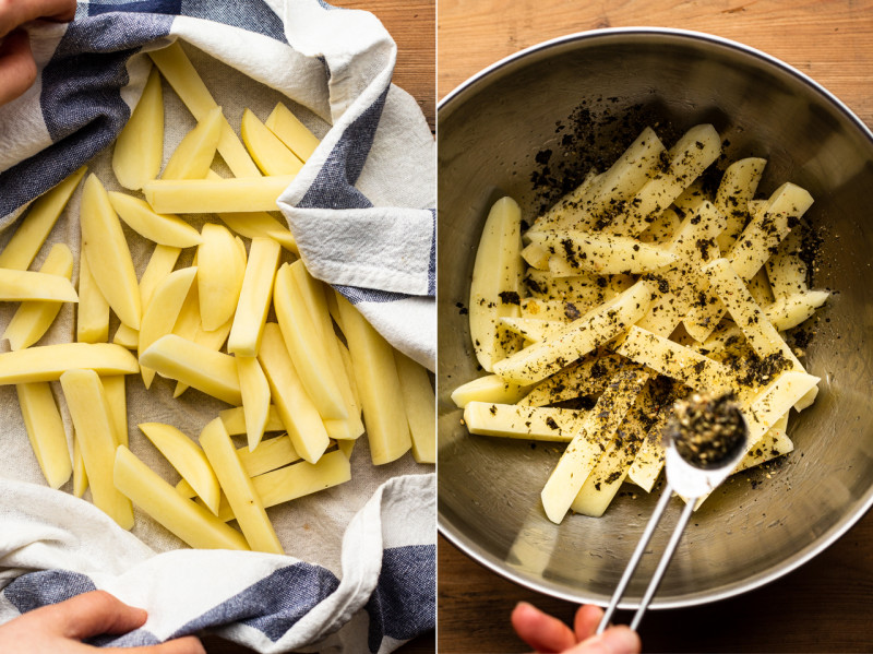 seaweed chips blotting seasoning