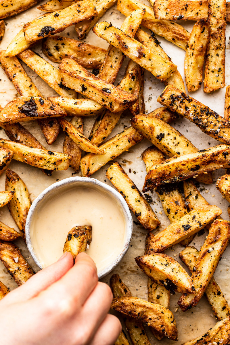 Preference Dårlig faktor Distraktion Seaweed chips (baked) with miso mayo - Lazy Cat Kitchen