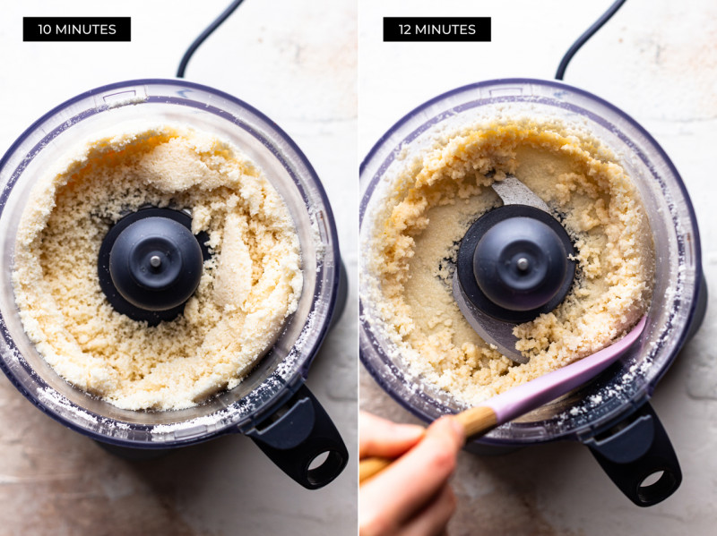 making coconut butter ingredient step 1 2