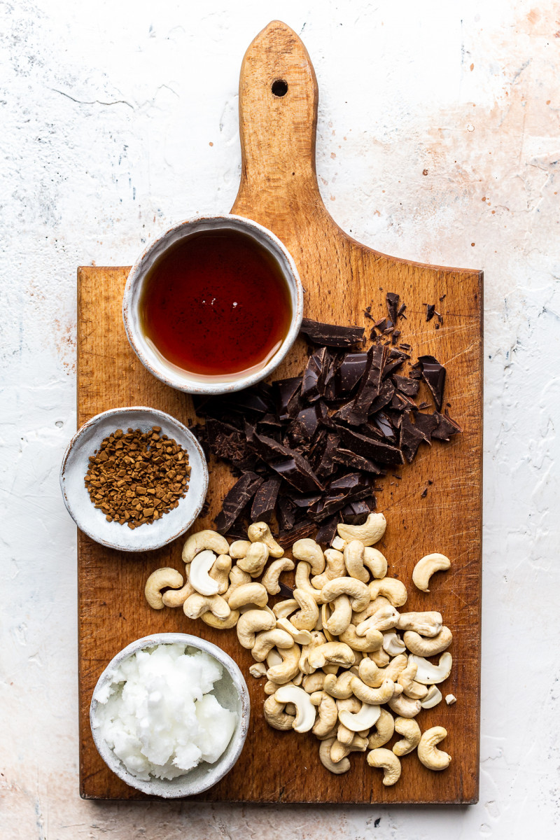 vegan fridge tiramisu slice ingredients