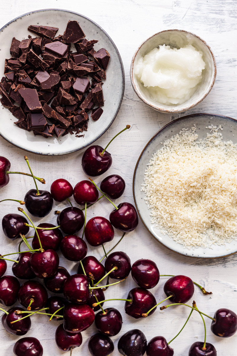 cherry ripe bars ingredients