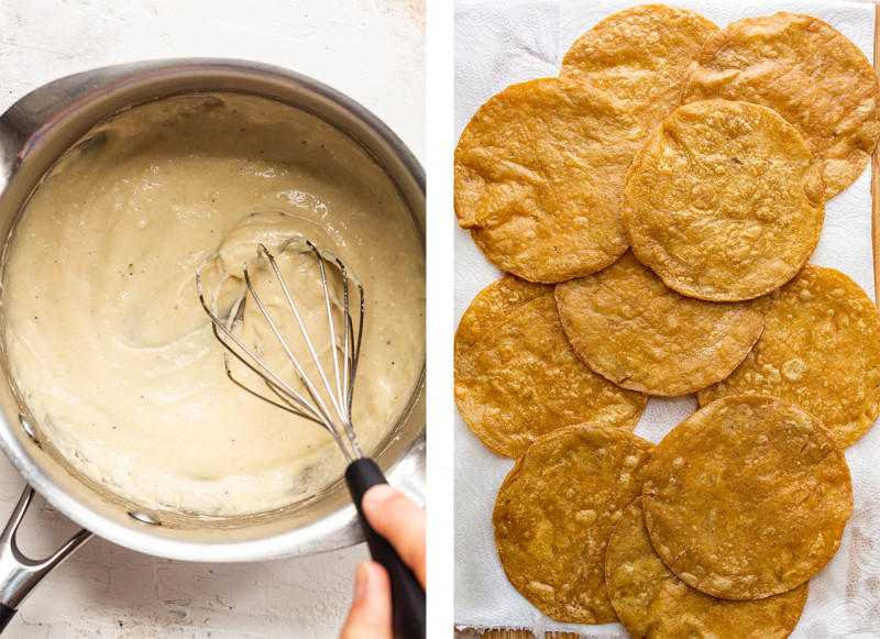 vegan enchiladas sauce tortillas