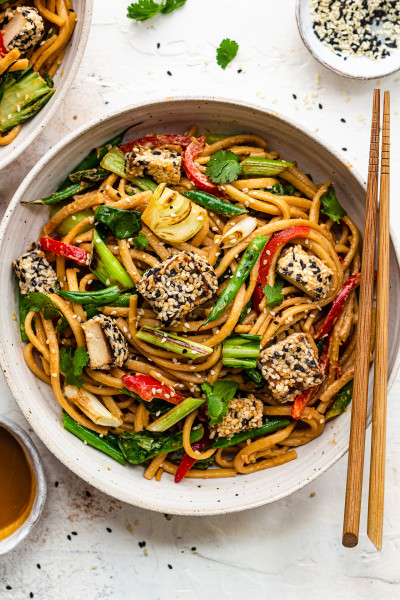 sesame noodles lunch