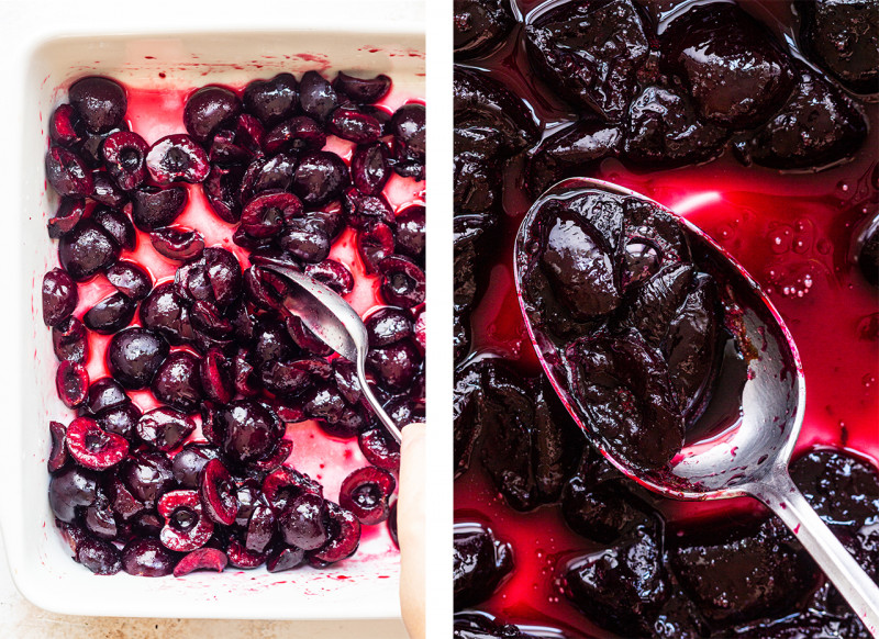 vegan cherry ice cream cherries