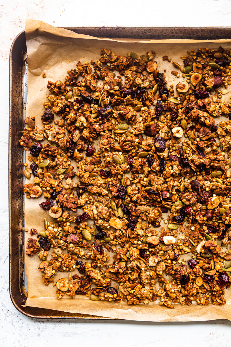 apple granola baked