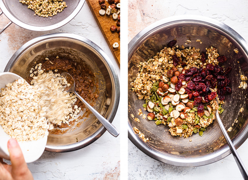 apple granola dry ingredients