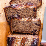 Vegan tahini banana bread-image