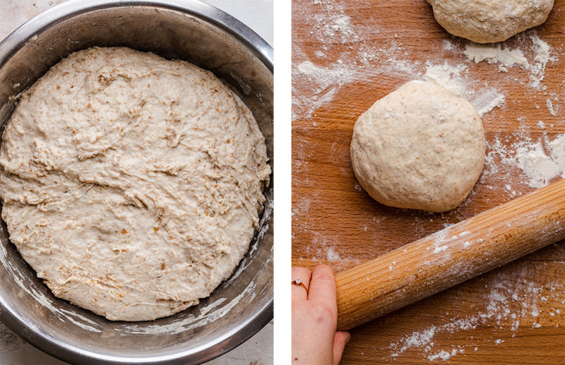 cheeseless pizza pumpkin dough