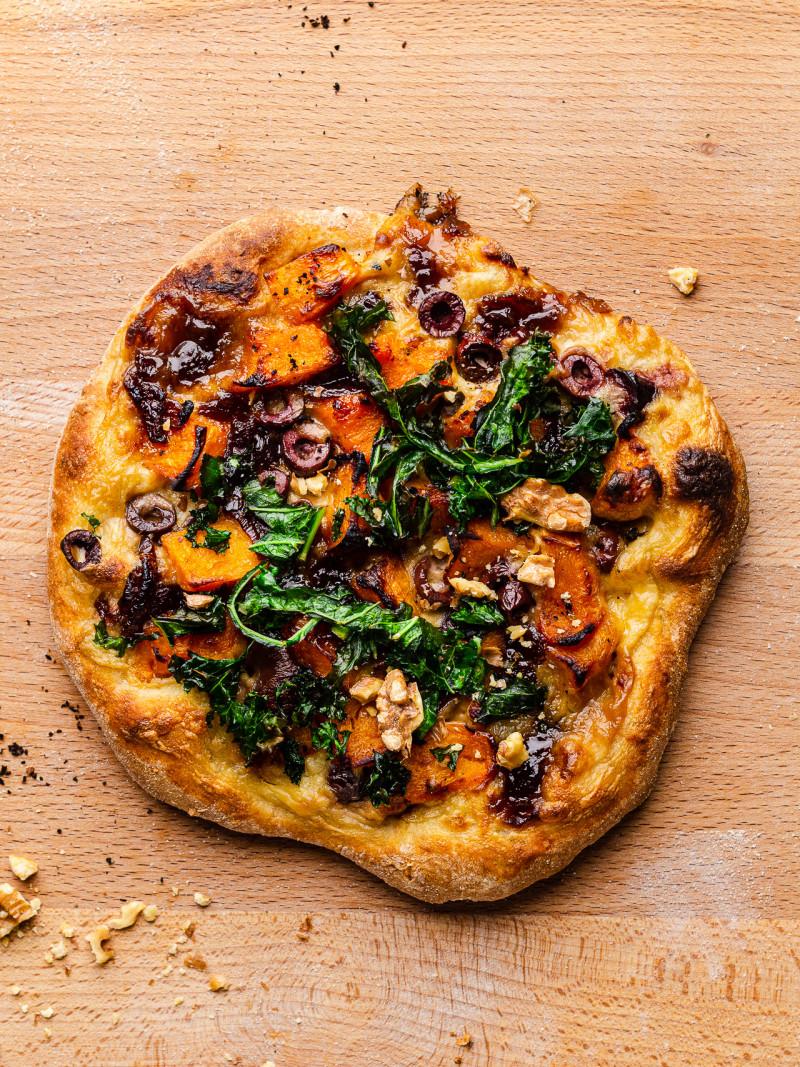 cheeseless pizza pumpkin small