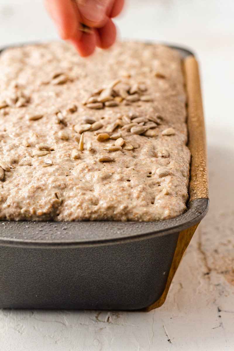 Pan Baked Rye Sourdough Bread