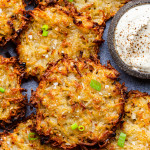Baked vegan latkes-image