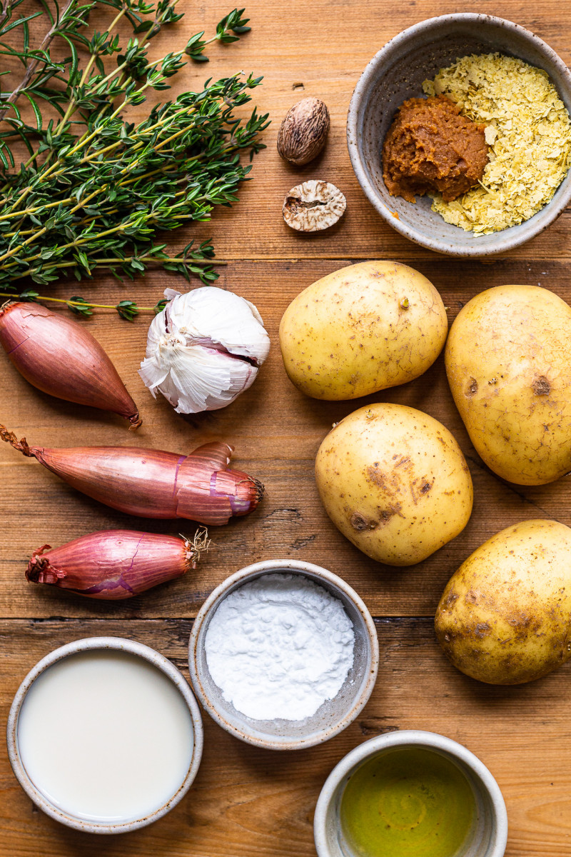 vegan potato gratin easy ingredients