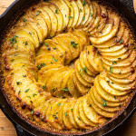 Vegan potato gratin (easy)-image