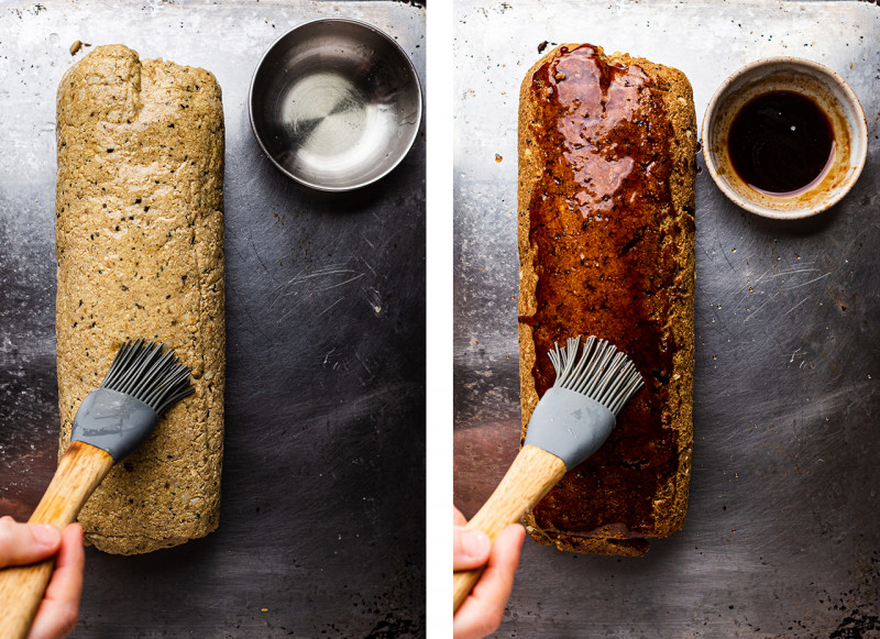 vegan roast glazing